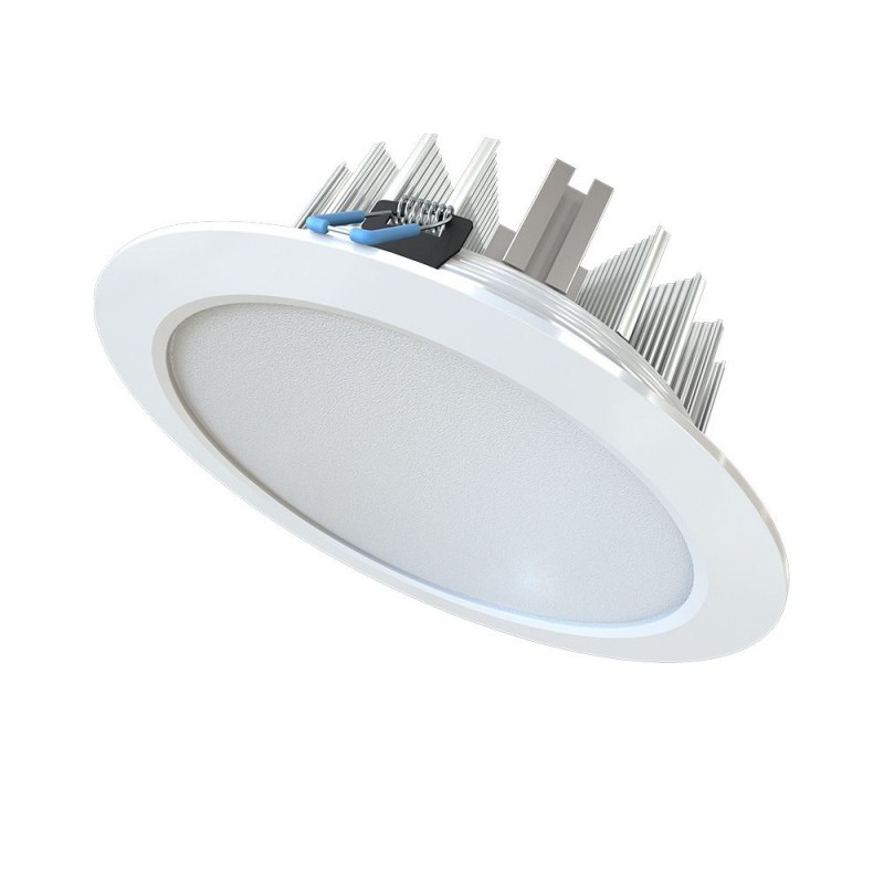 Светодиодный круглый светильник downlight 50вт PROMLED Даунлайт 50 L 3000К Опал