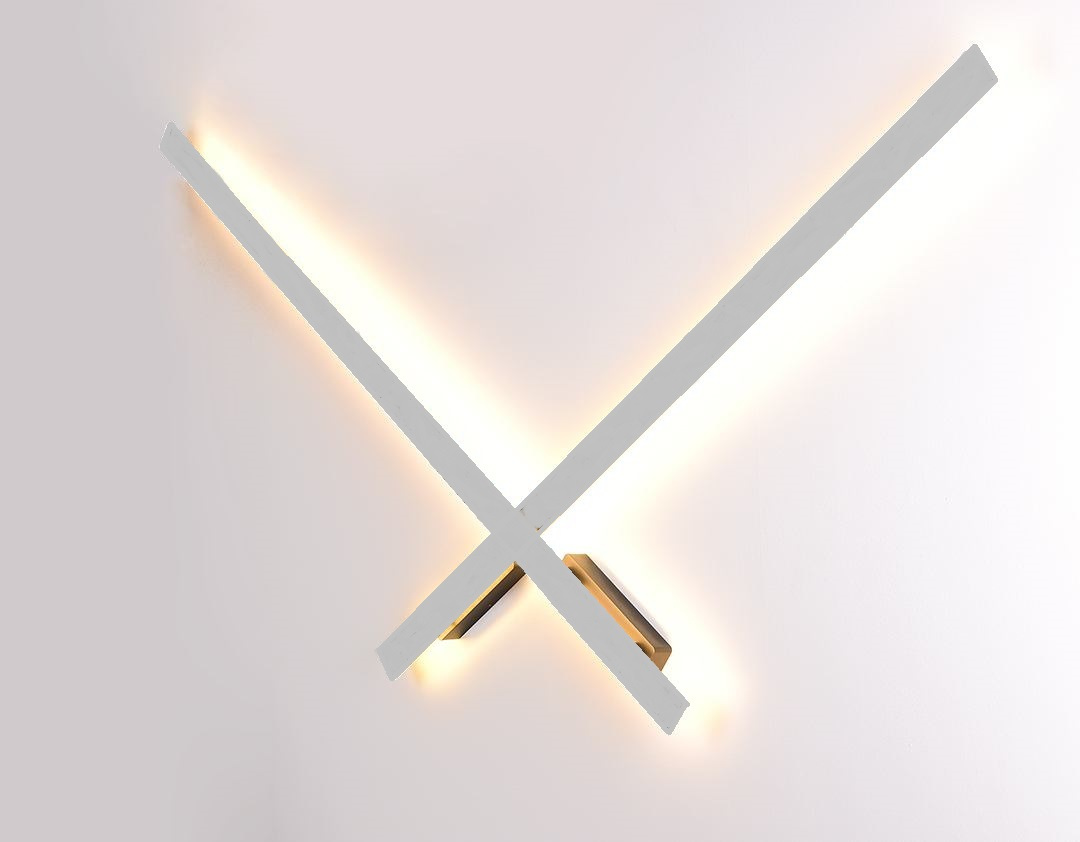 Накладной LED светильник настенный SWG JY L-CROSS белый LWA0168S-WH-WW