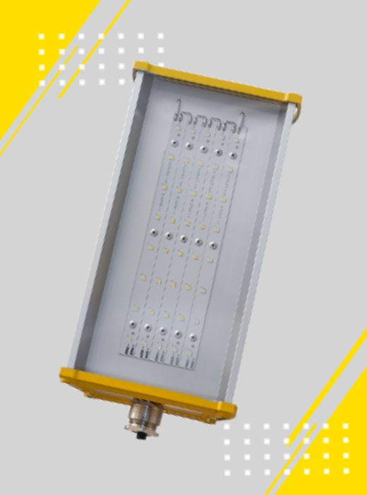 Взрывозащищенный LED светильник на кронштейне IP66 OPTIMA-EX-P-015-100-50 Комлед 5 лет гар.