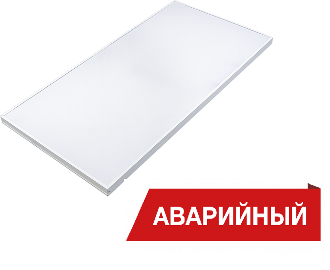 Светильник Diora Office Flat Max SE 60/6800 opal A светодиодный офисный IP40 с БАП 2ч