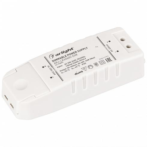 Блок питания Arlight ARJ-LK40600-DIM (24W, 600mA, PFC, Triac)