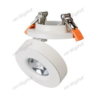 Светильник Arlight LGD-MONA-BUILT-R100-12W White5000 (WH, 24 deg)